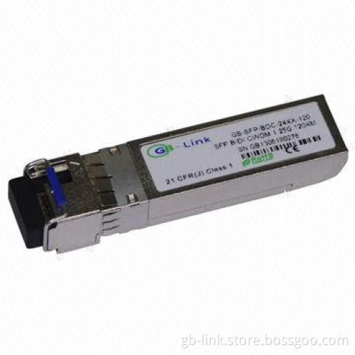 SFP BIDI CWDM 1.25Gb 120km Transceiver